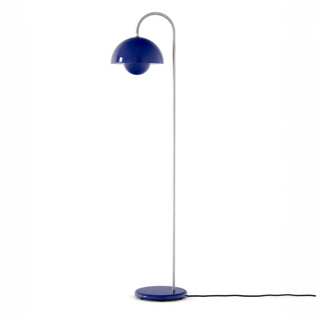 Billede af &Tradition Flowerpot VP12 Cobalt Blue Gulvlampe 122cm