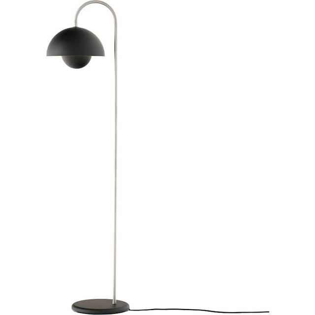 Billede af &Tradition Flowerpot VP12 Matt Black Gulvlampe 122cm